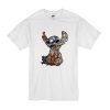 Disney Characters inside Stitch t shirt FR05