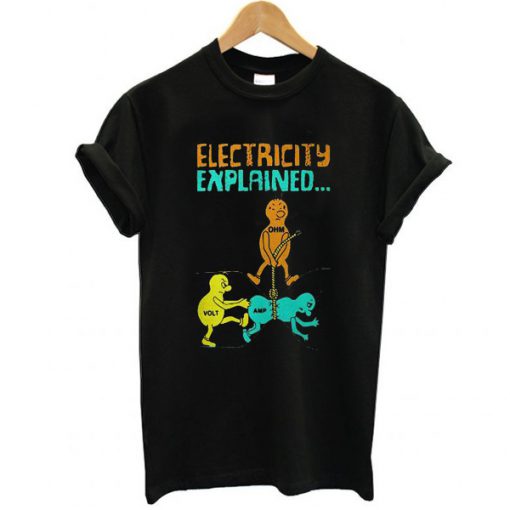 Electricity Explained t shirt FR05