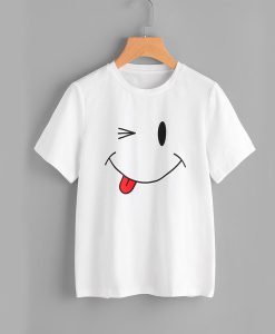 Face Smile t shirt FR05