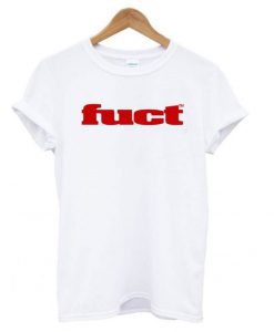 Fuct Red Logo t shirt FR05
