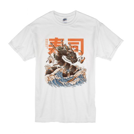 Great Sushi Dragon Classic t shirt FR05