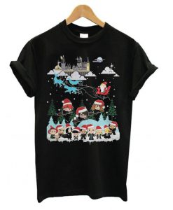 Harry Potter and Santa Claus t shirt FR05