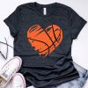 Heart Basketball t shirt FR05