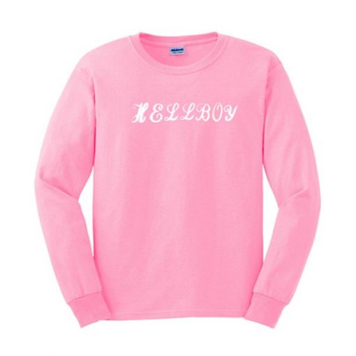 Hellboy Pink sweatshirt FR05