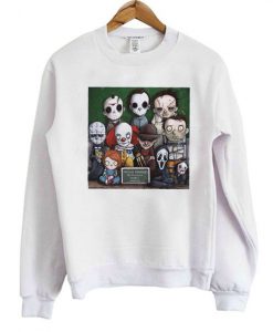 Horror Character Halloween Graphic Sweatshirt FR05