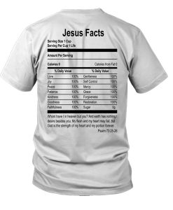 Jesus Facts t shirt FR05