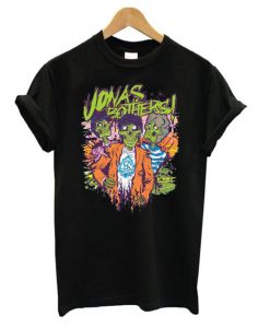 Jonas Brothers Zombie t shirt FR05