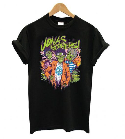 Jonas Brothers Zombie t shirt FR05