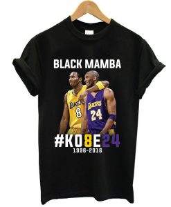 Kobe Bryant Black Mamba t shirt FR05