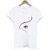 Lip Print Tee t shirt FR05