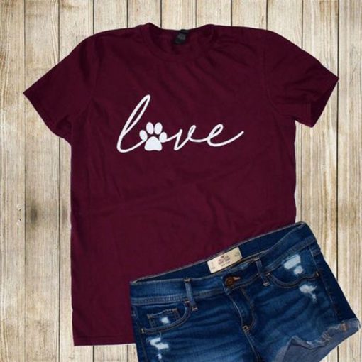 Love Paw Tee t shirt FR05