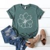 Magnolia Flower t shirt FR05