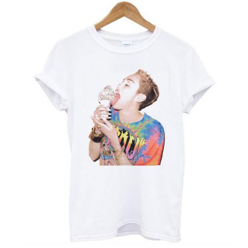 Miley Cyrus ice cream t shirt FR05