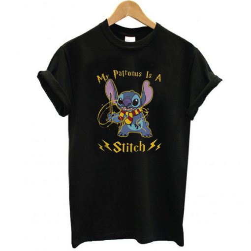 My patronus is a Stitch t shirt FR05