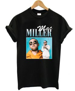 New Mac Miller Mens Black t shirt FR05
