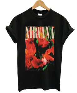 Nirvana Flowers t shirt FR05