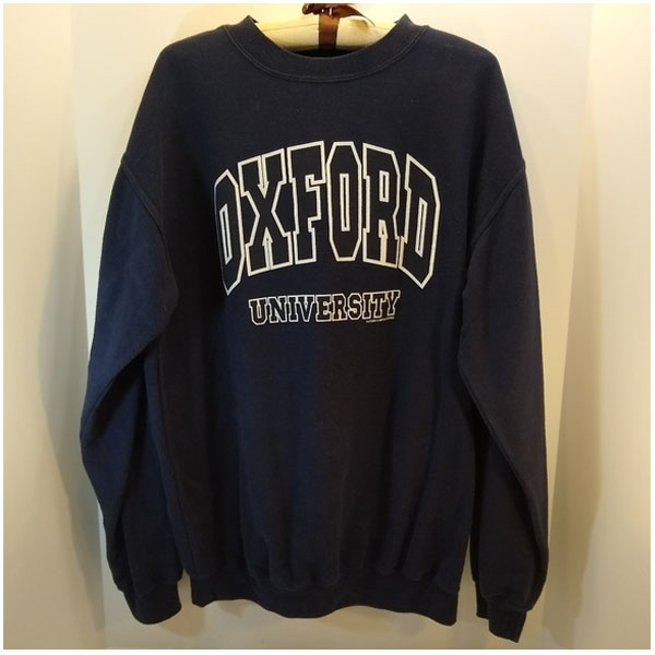 Oxford University sweatshirt FR05 – PADSHOPS