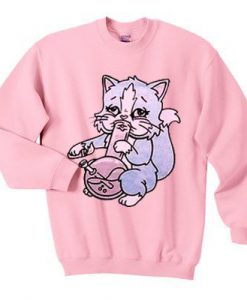 Pastel Bong Cat sweatshirt FR05