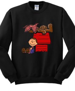 Peanut Eleven Demogorgon Stranger Things Pullover sweatshirt FR05