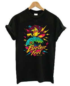 Pikachu Electric Feel t shirt RF02 FR05