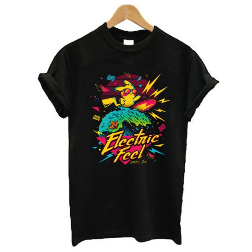 Pikachu Electric Feel t shirt RF02 FR05