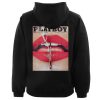 Playboy X Missguided Magazine hoodie back FR05