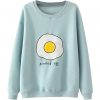 Poached Egg Sweatshirt FR05