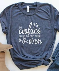 Pregnancy Announcement Cookie t shirt FR05