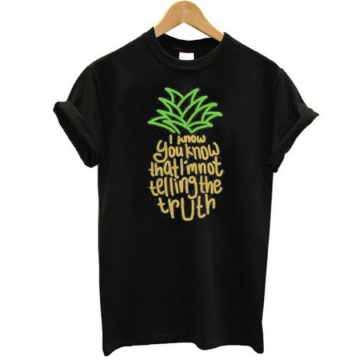 Psych Pineapple Theme t shirt FR05