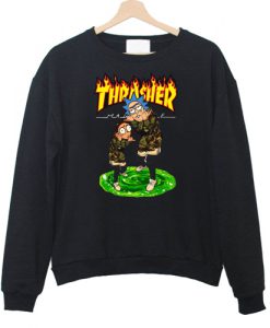 Rick and Morty Thrasher sweatshirt FR05