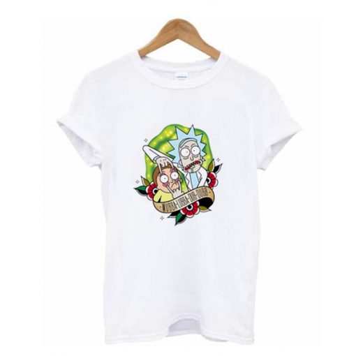 Rick and Morty Wubba Lubba Dub Dubb t shirt FR05