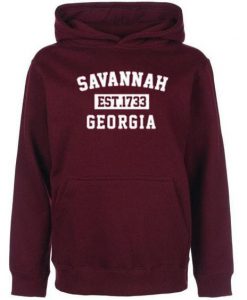 Savannah Est 1733 Georgia hoodie FR05