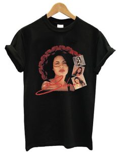 Selena Quintanilla Floral t shirt FR05