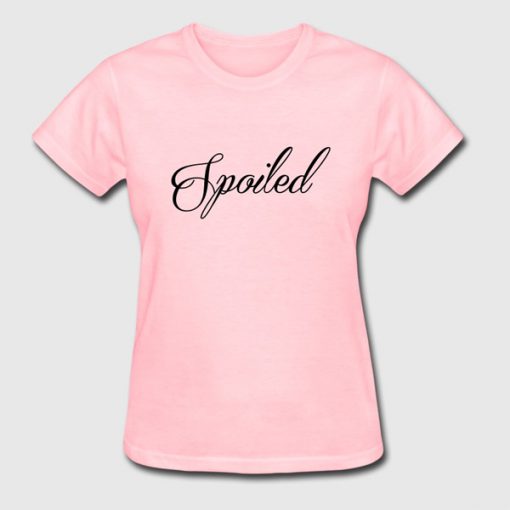 Spoiled pink t shirt FR05