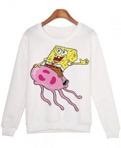 SpongeBob Cartoon Printed Sweatshirt FR05