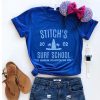 Stitch's Surf School t shirt FR05