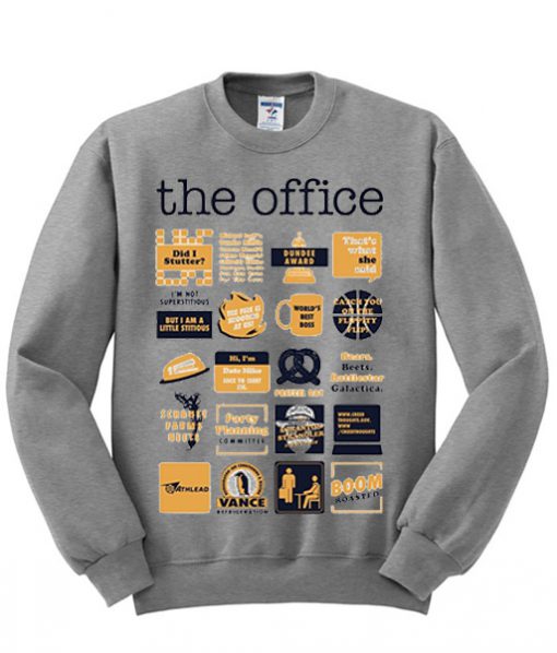 The Office Quote Mash Up Funny sweatshirt FR05