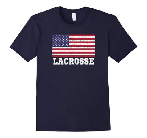 USA Flag Lacrosse FR05