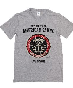University of American Samoa Law School t shirt FR05