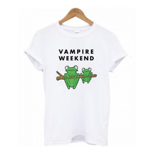 Vampire Weekend Frog t shirt FR05