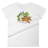 Vegan Garden Vegetable Vegetarian Womens Graphic t shirt FR05