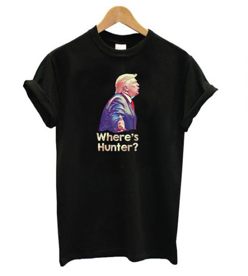 Where’s Hunter – Cops for Trump t shirt FR05