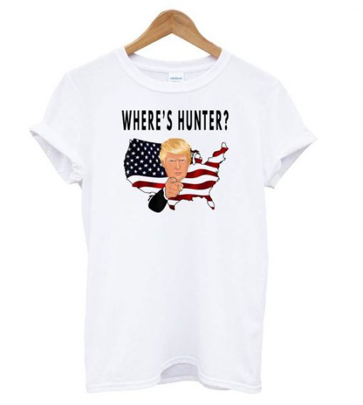 Where’s Hunter – Cops for Trump tshirt FR05