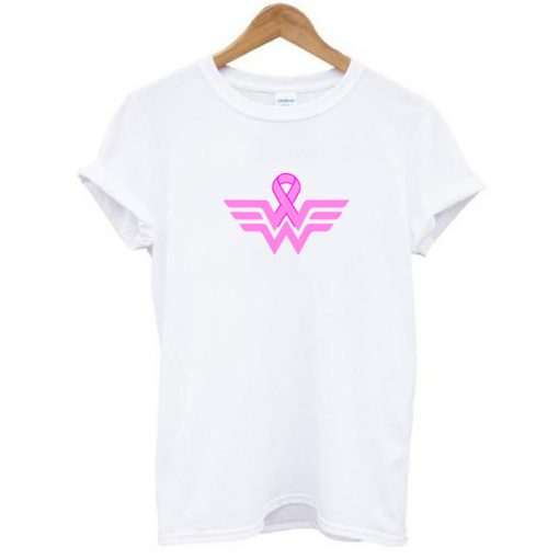 Wonder Woman Breast Cancer Awareness t shirt FR05