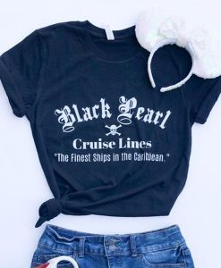 black pearl cruise lines t shirt FR05
