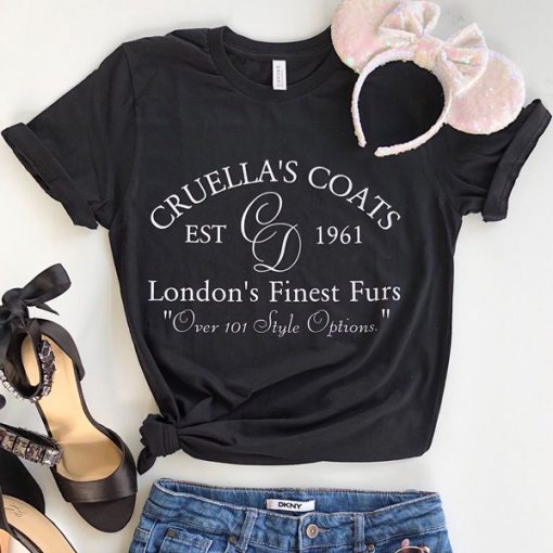 cruella's coats t shirt FR05