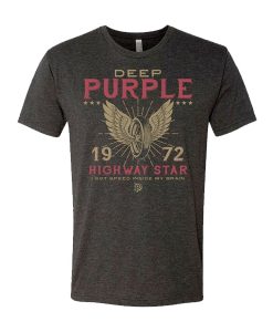 deep purple highway star t shirt FR05