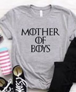 mother of boys t shirt FR05