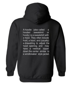 the description of a hoodie back FR05