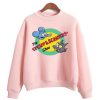 the itchy and scratchy show sweatshirt FR05